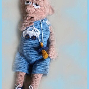 Baby-Boy, Amigurumi doll crochet pattern, crocheted dolls pattern, amigurumi PDF pattern, Instant download image 4