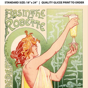 Absinthe Robette by Henri Privat