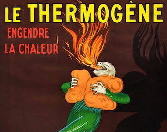 Le Thermogène 1909 -  by Leonetto Cappiello