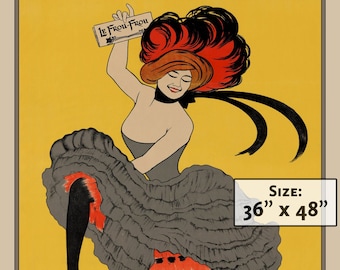 Le Frou Frou 20'  | 1899 |  by Leonetto Cappiello