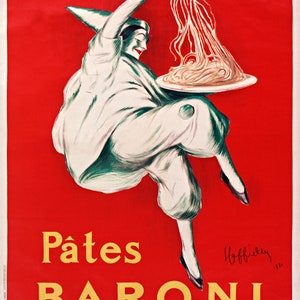 Pates Baroni  | 1921 |  by Leonetto Cappiello