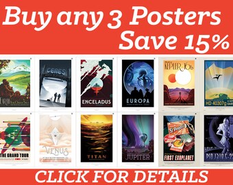 Buy 3 Posters and Save 15%!