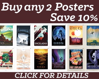 Kaufe 2 Poster und spare 10%!
