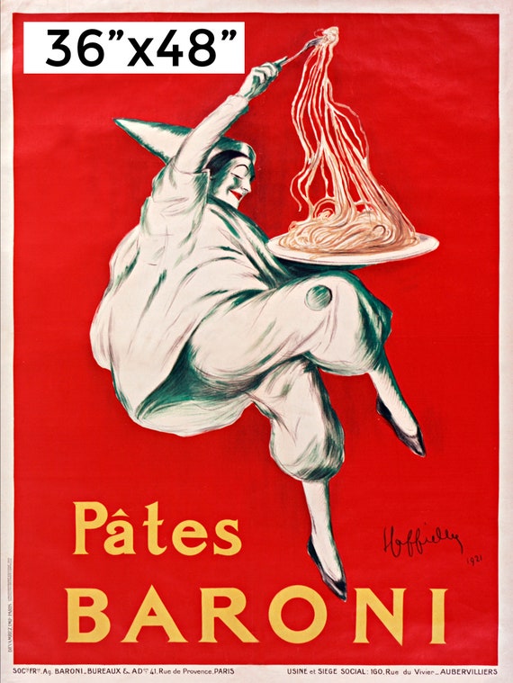 Pates Baroni | 1921 | by Leonetto Cappiello - Etsy