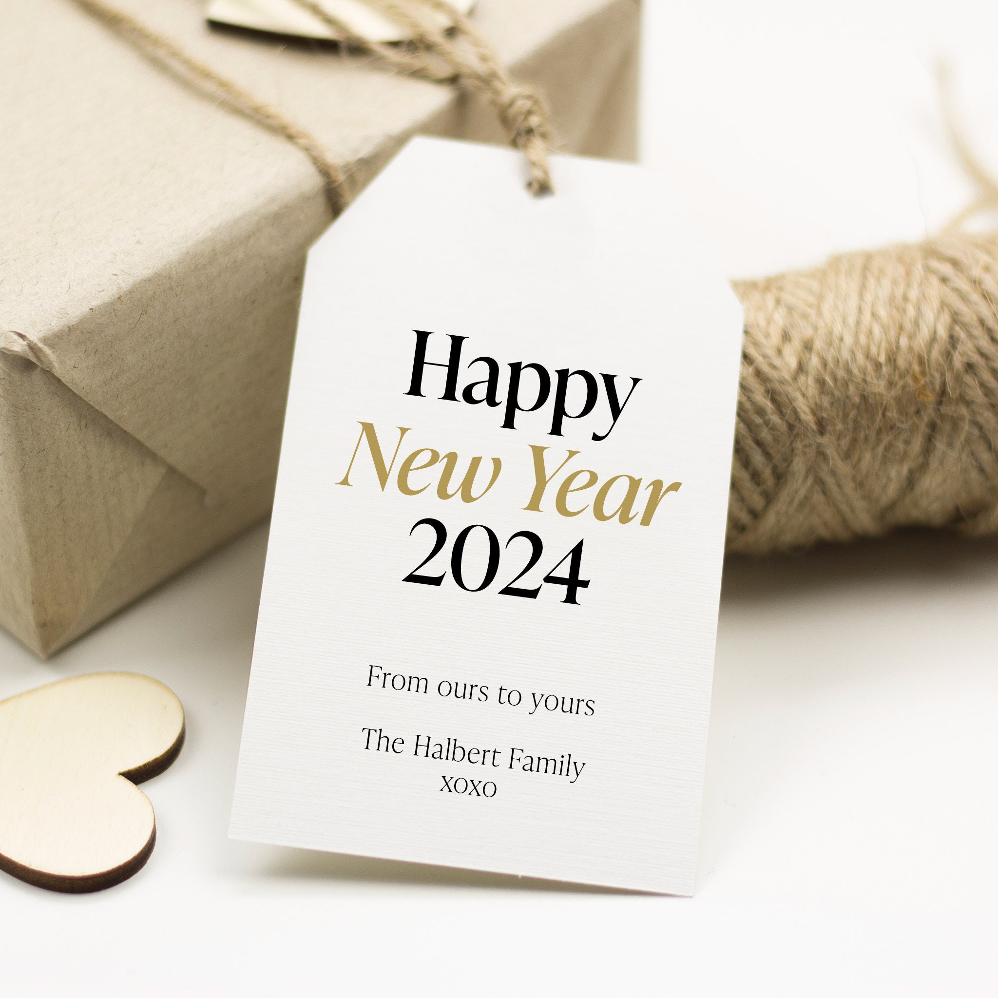 Buy 2024 Happy New Year Gifts, Coworker Christmas Gifts, Personalized  Christmas Favors, Christmas Ornaments, Christmas Magnets, Christmas Table  Online in India - Etsy