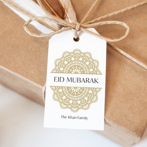 Gold Mubarak Eid Gift Tags, Editable Ramadan Kareem, Mubarak tags printable, Ramadan Gift Tags, Ramadan Mubarak, Ramadan Gifts, SN250_EGT