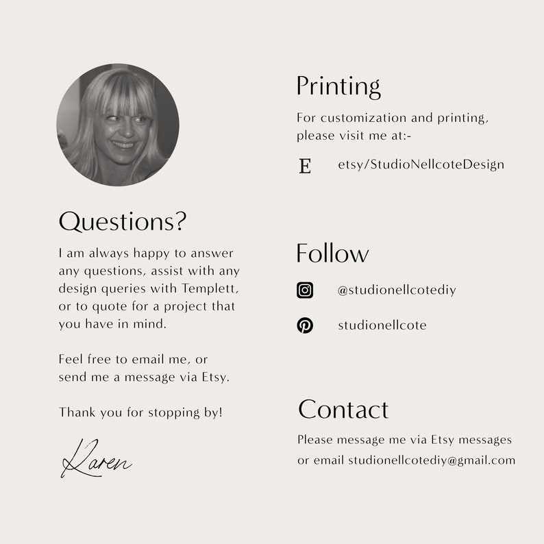 In Lieu of Favors QR Code Card, Charity Donation Card with QR Code Template, Enclosure, Charity Favor, Wedding Donation Card, SN088_ILQR image 9