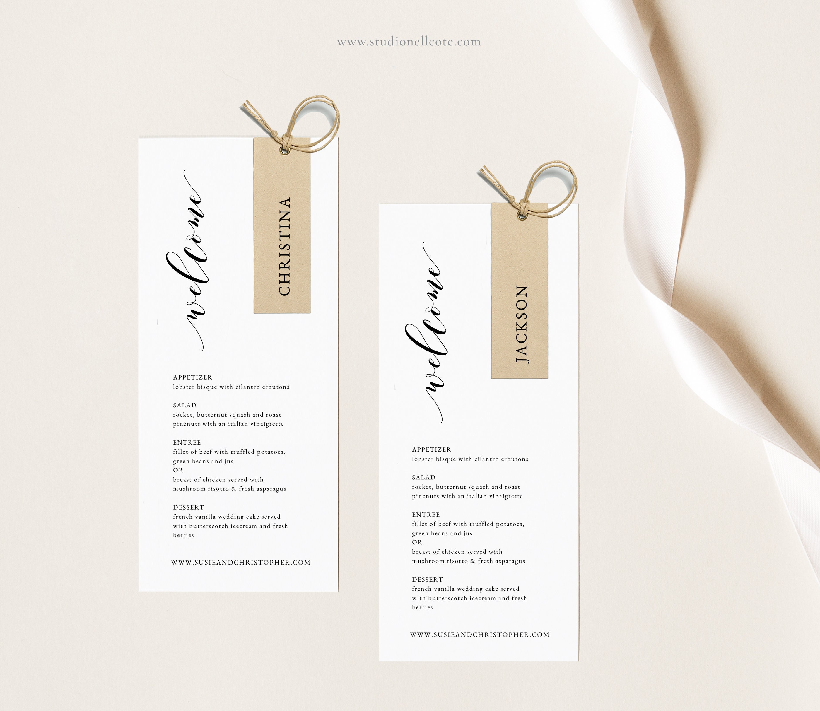 Unique Menu Place Card Place Card Menu Menu Menu Etsy UK