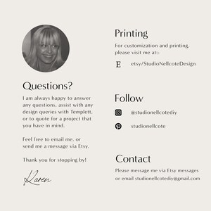 Modern Bold Share the Love Photo Sign with QR Code, Guest Photo Sharing, Oh Snap, Wedding Photo Share QR, Hashtag Photo Poster, SN095B_PSQ image 10