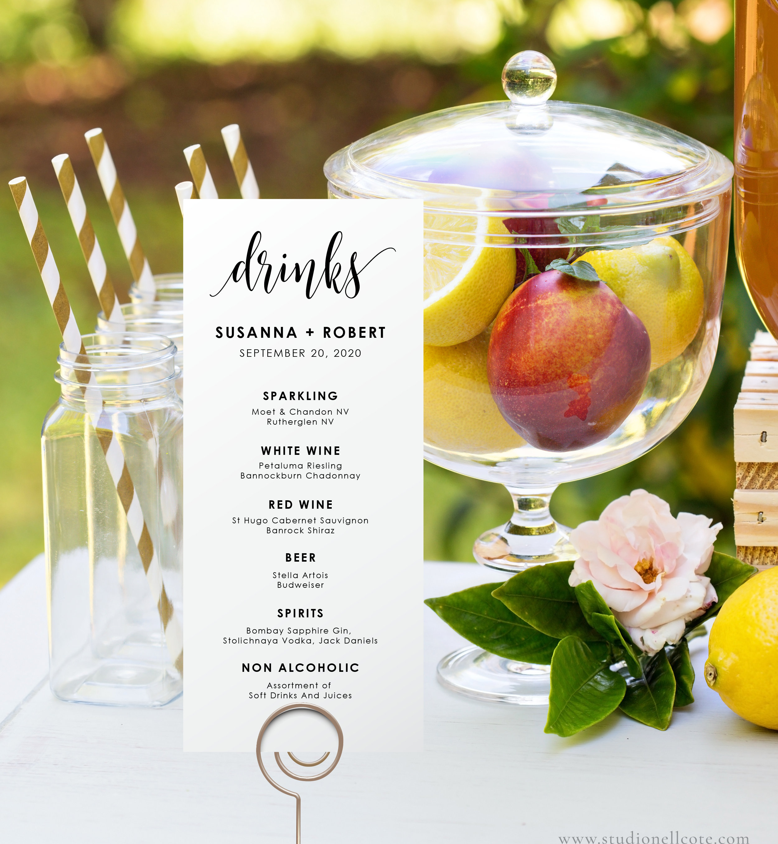 wedding-drinks-menu-template-bar-menu-diy-wedding-bar-menu-etsy