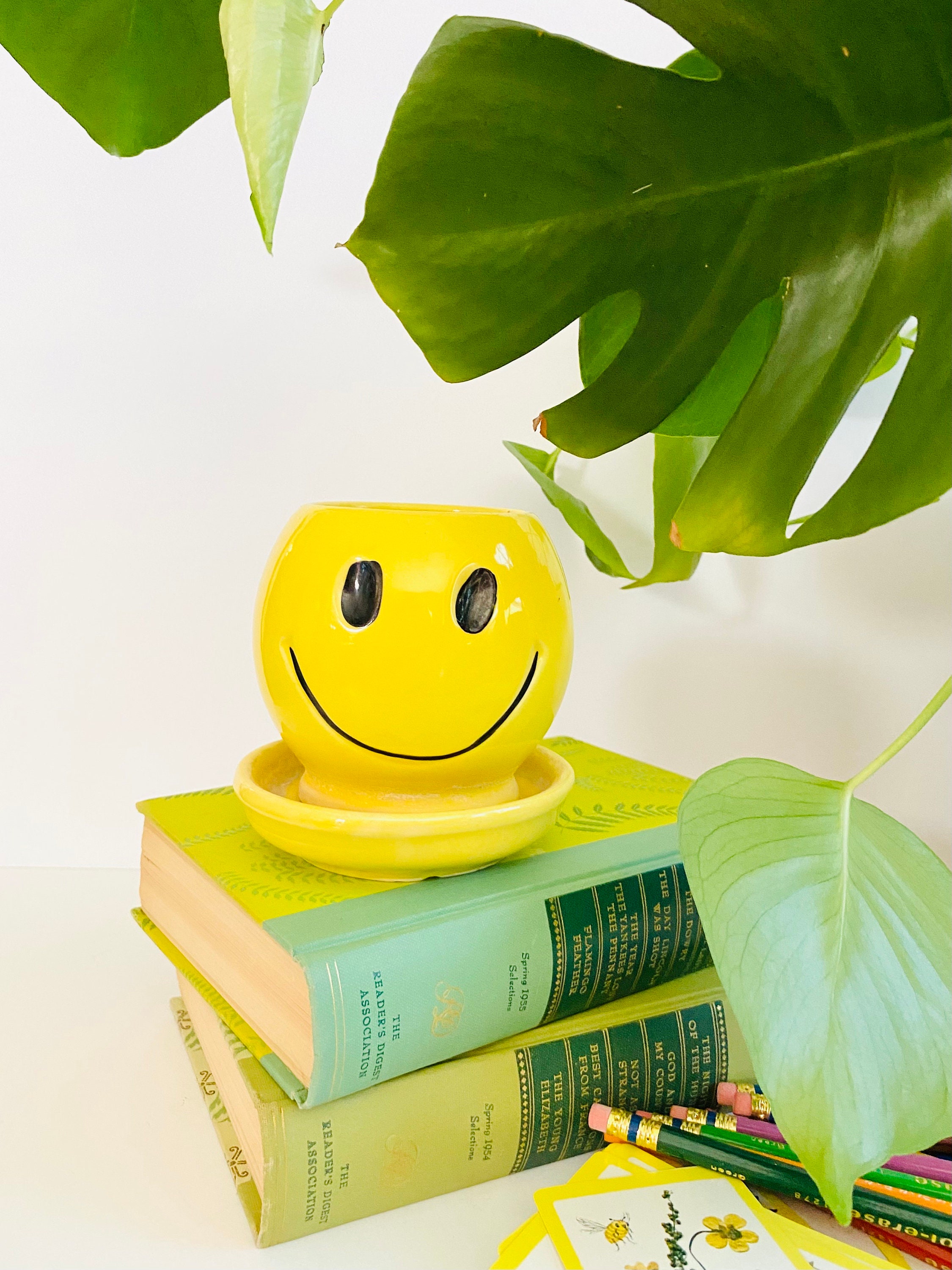 Mccoy Cookie Jar Smiley - Etsy