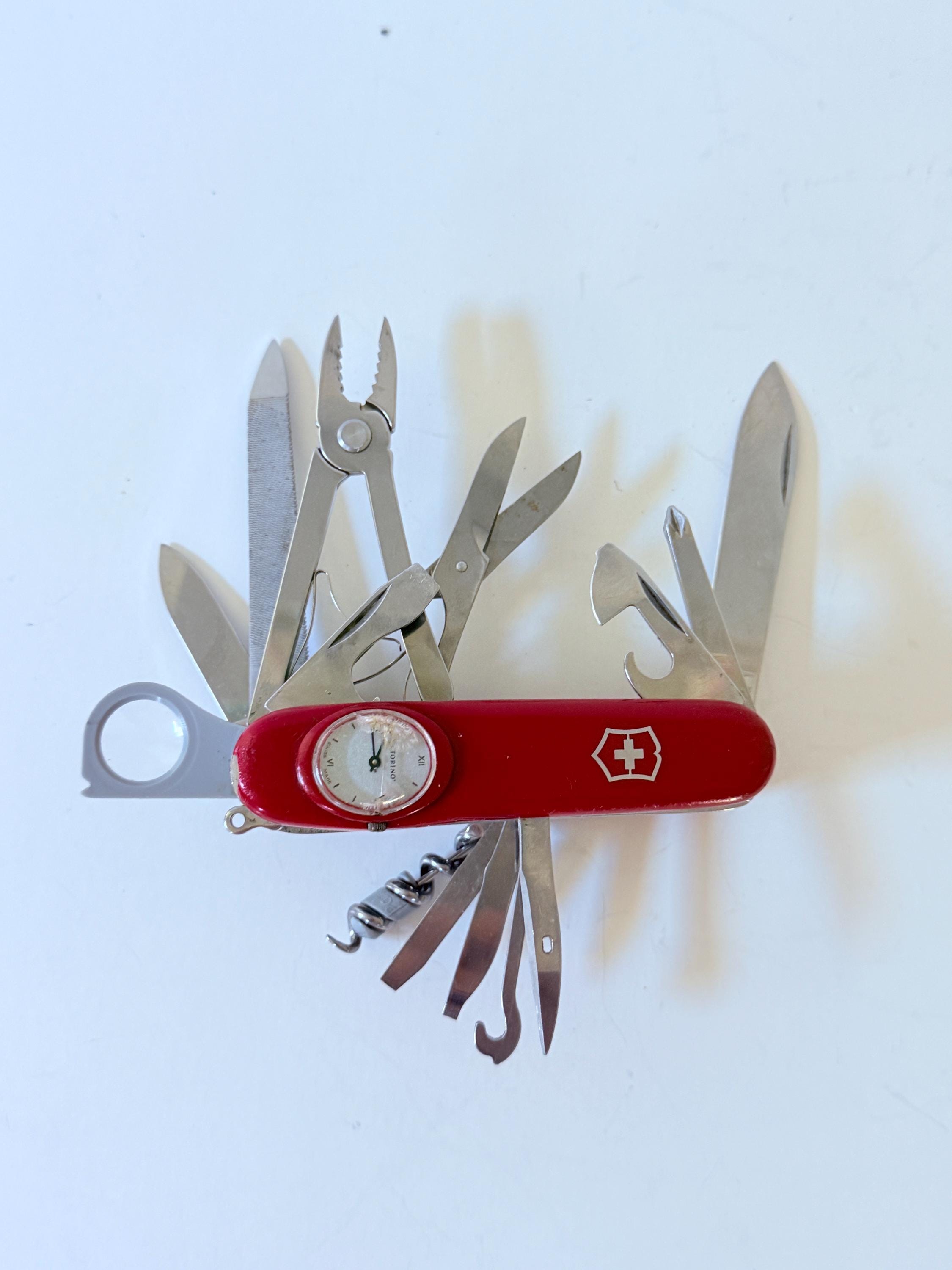 Rare Victorinox Swisschamp SUPERTIMER Swiss Army Knife Multi Tool
