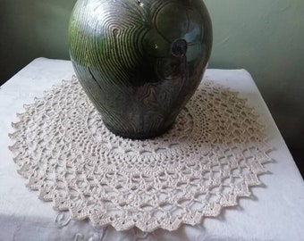 Napperon ancien au crochet