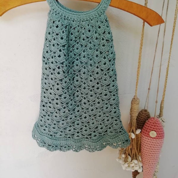 Robe petite fille 6-12 mois