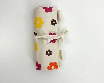 Handbedruckte Make-up-Rolle