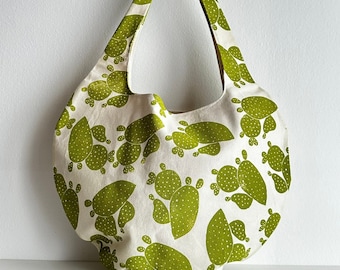 Handbedruckter Shopper aus Stoff
