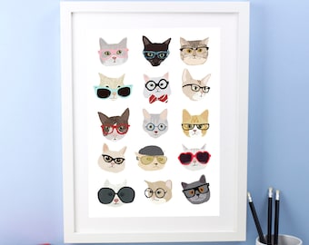 Cats With Glasses