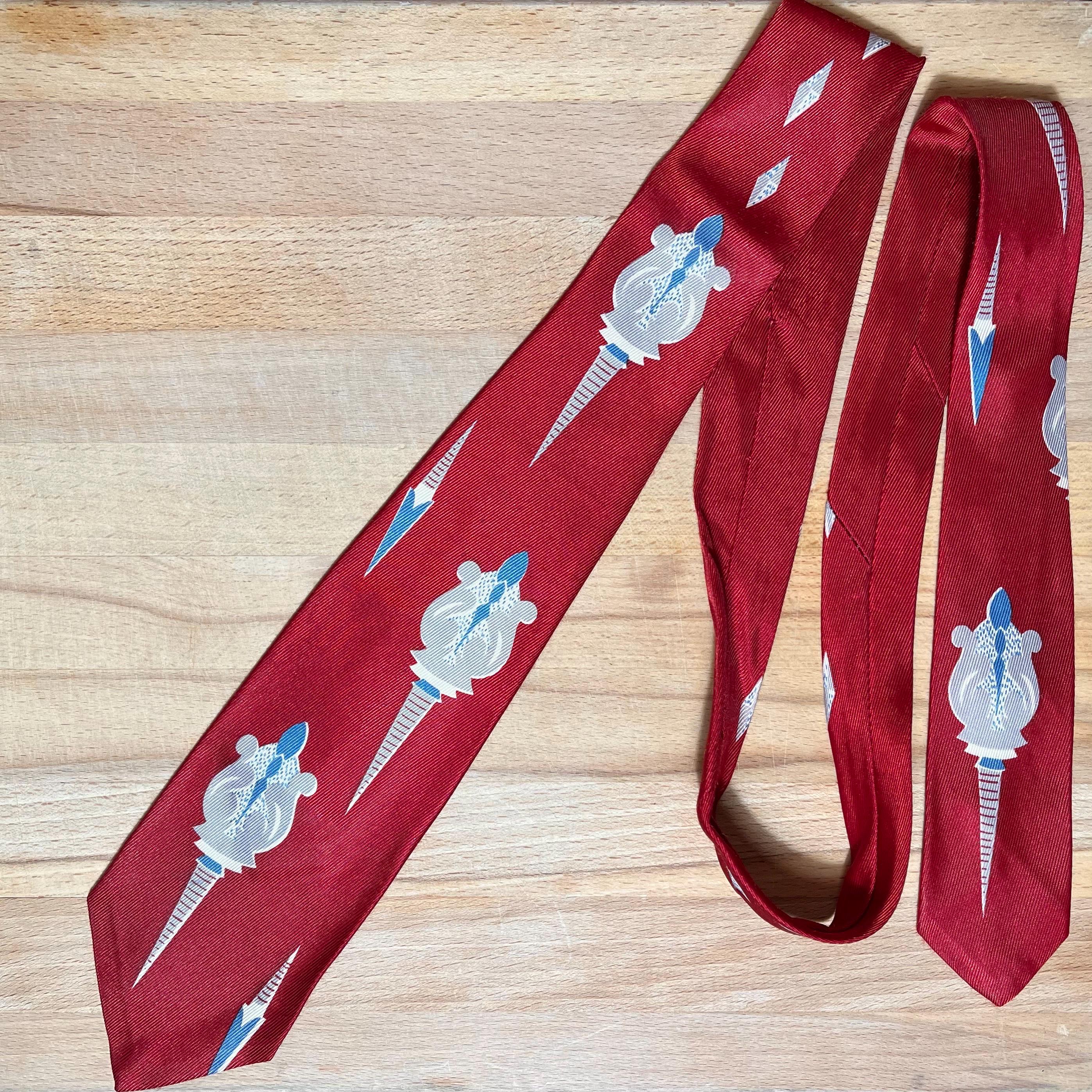 1950s Abstract Atomic Swing Tie - Etsy