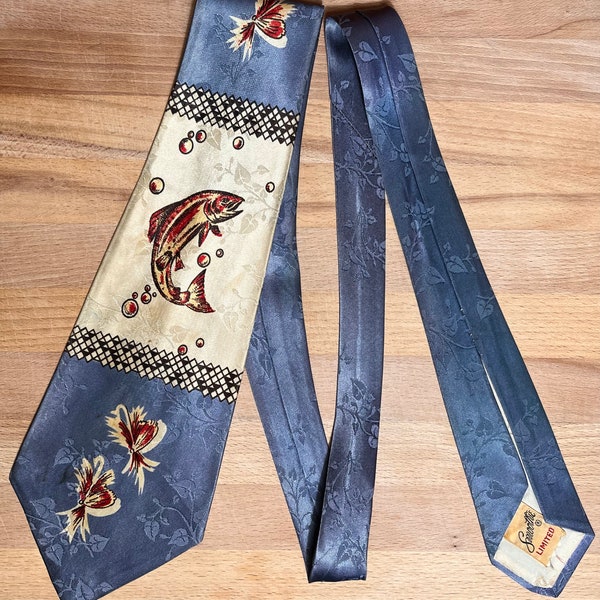 1940s 1950s Fish Swing Tie