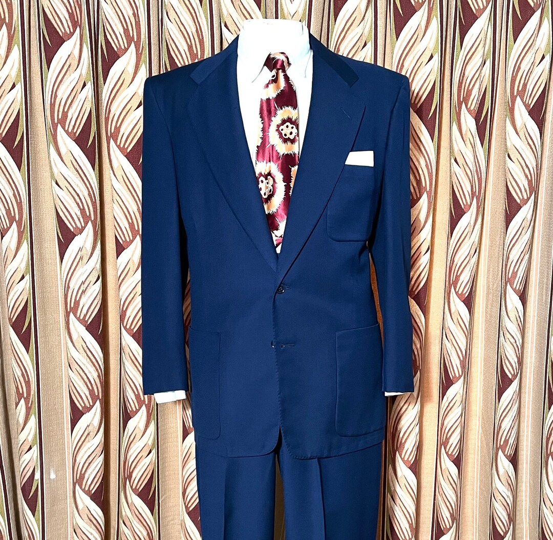 1940s-1950s-royal-blue-suit-size-38-40-etsy-uk