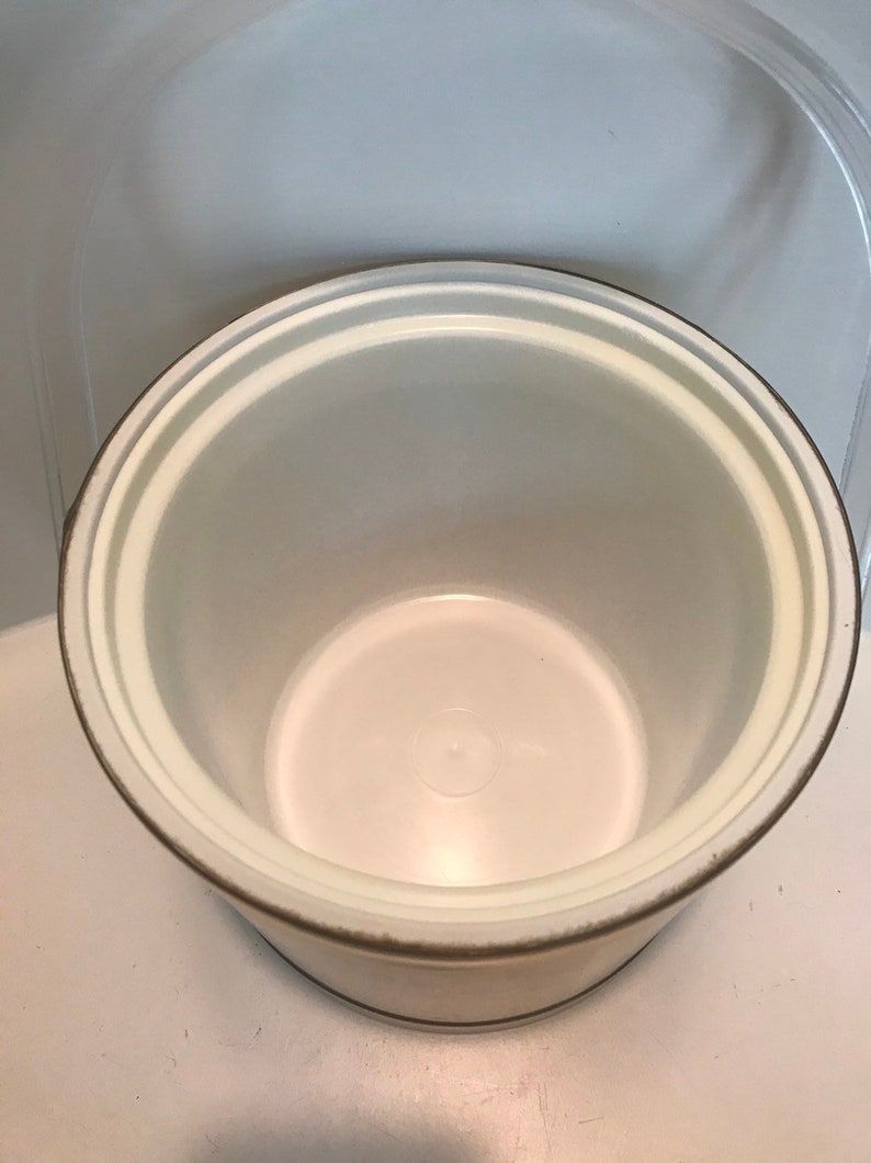 Vintage Briard Gold Ice Bucket With Lucite Lid and Etsy