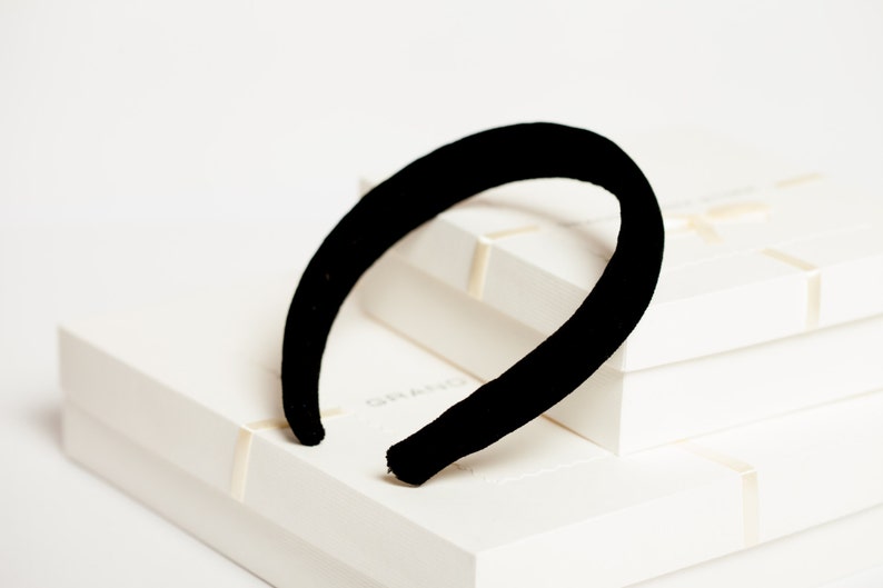 Black Velvet Headband