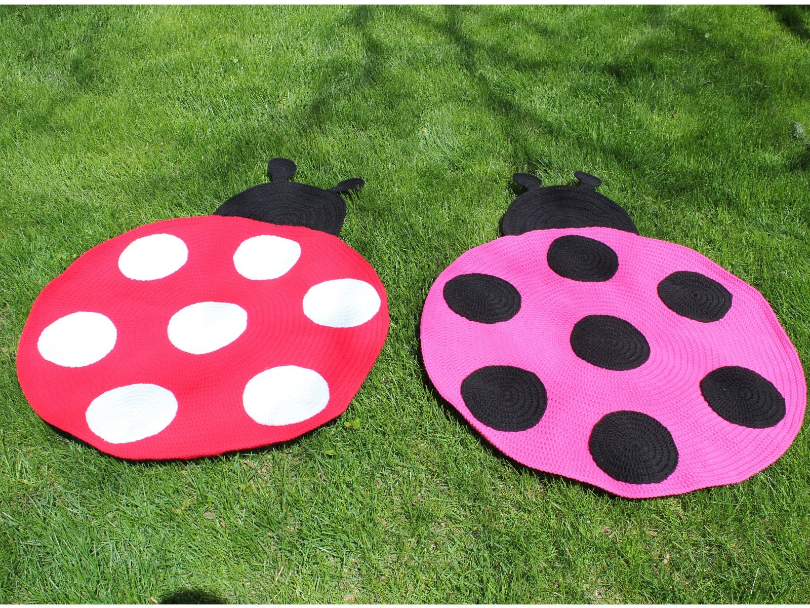 CROCHET PATTERN Lady Bug Rug Nursery Rug Play Mat Animal Etsy Canada