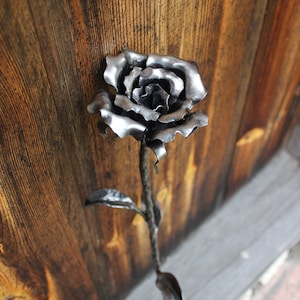 Steel flower , steel rose , iron flower , handcrafted rose , forever rose , wedding anniversary gift , anniversary gift , christmas gift