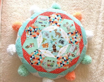The Renie Flower English Paper Piecing sewing pattern By Gemma Stitch 2016
