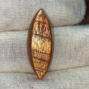 11,40 cts de pierres précieuses naturelles en treillis arc-en-ciel pour la fabrication de bijoux, 26 x 9 x 6 mm