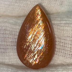 Piedra preciosa de sol de celosía arcoíris natural de 8,95 cts para la fabricación de joyas, 20 x 12 x 4 mm