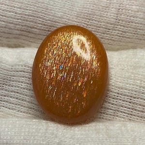 Piedra preciosa de sol de celosía arcoíris natural de 10,35 cts para la fabricación de joyas, 19 x 15 x 5 mm