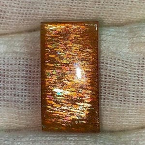 Piedra preciosa de sol de celosía arcoíris natural de 7,15 cts para la fabricación de joyas, 19 x 10 x 4 mm