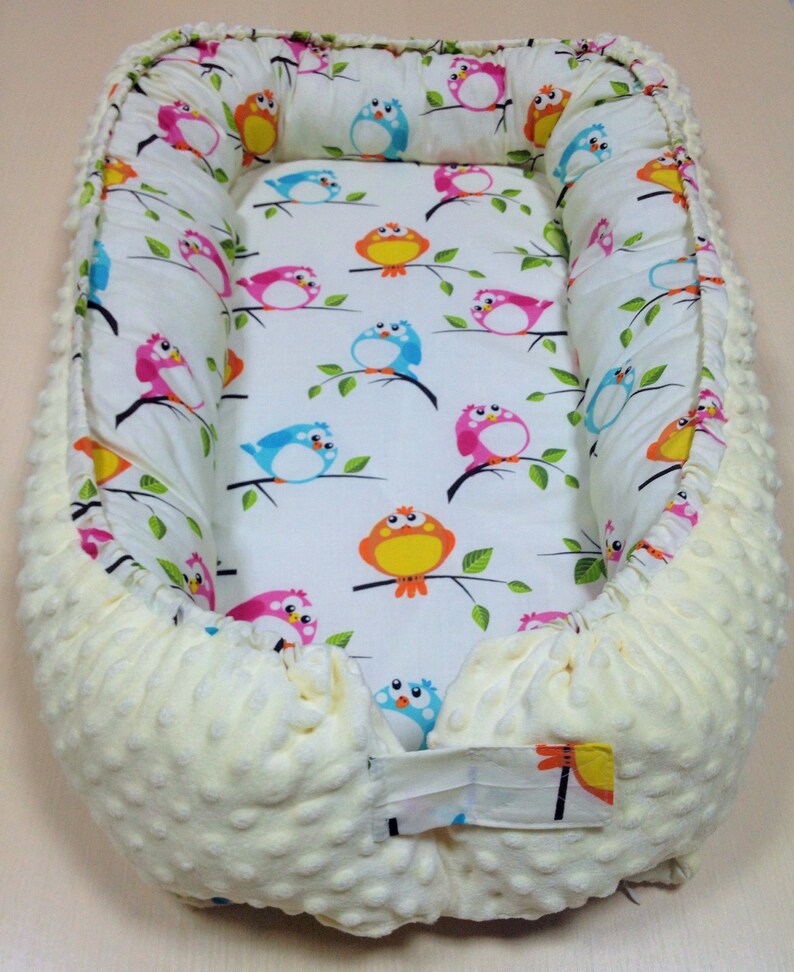 Baby Nest Bed Newborn Prop Bed Three Bird Nest Baby Nest Etsy