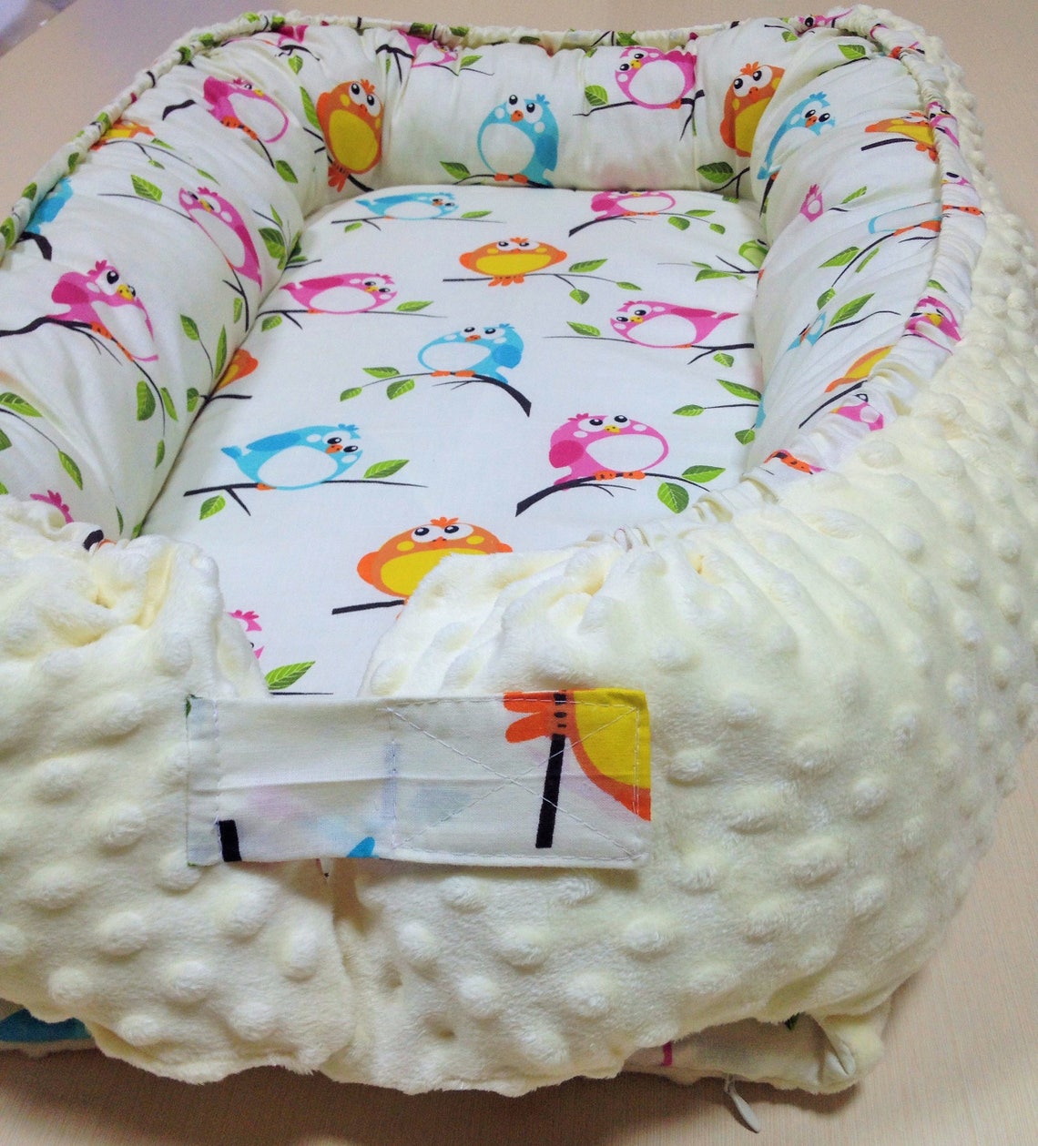 Baby Nest Bed Newborn Prop Bed Three Bird Nest Baby Nest Etsy