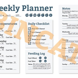 Photo inspiration: Hognose Snake Care Planner Feeding Supplement Schedules Digital Photo Inspiration