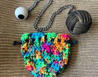 Crochet wick covers (poi/rope dart/puppy hammer/staff/other 3” monkey fist wicks)