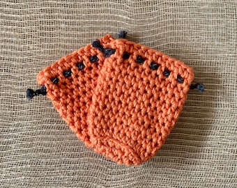 Crochet wick covers (contact fire staff/other 4” wick)