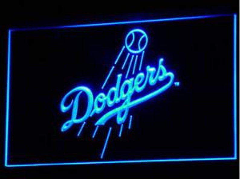 Los Angeles Dodgers LED Lights & Signs Etsy