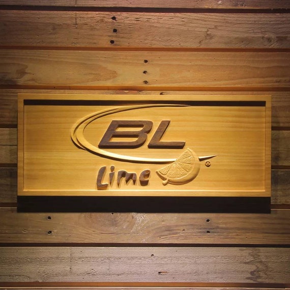 Bud Light Lime Beer 3d Wooden Sign