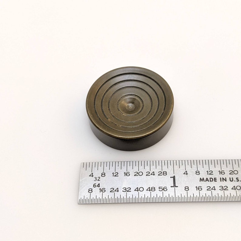 Darkened Brass Coin