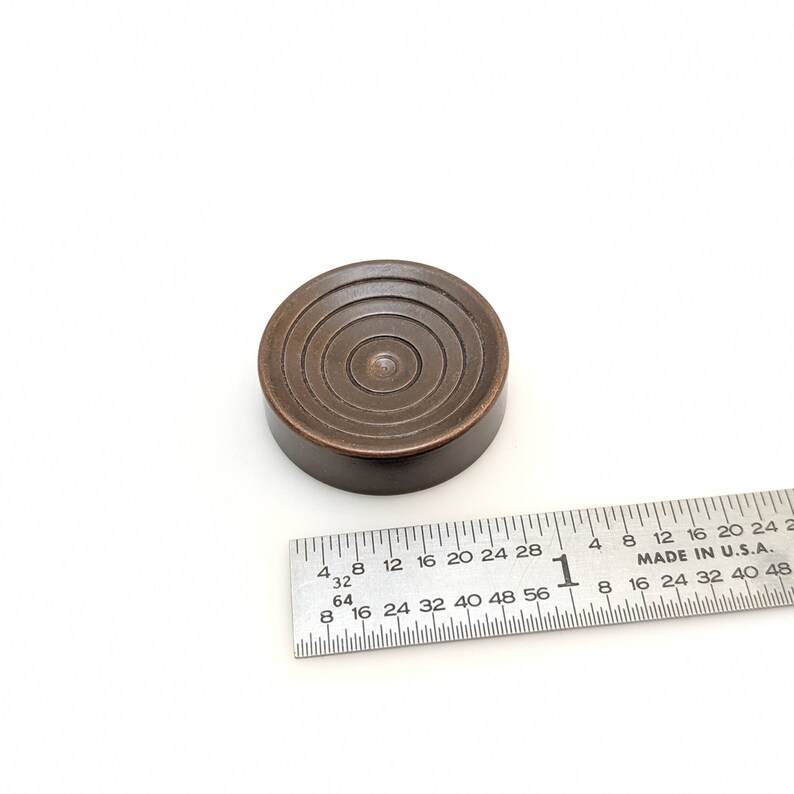 Darkened Copper Coin
