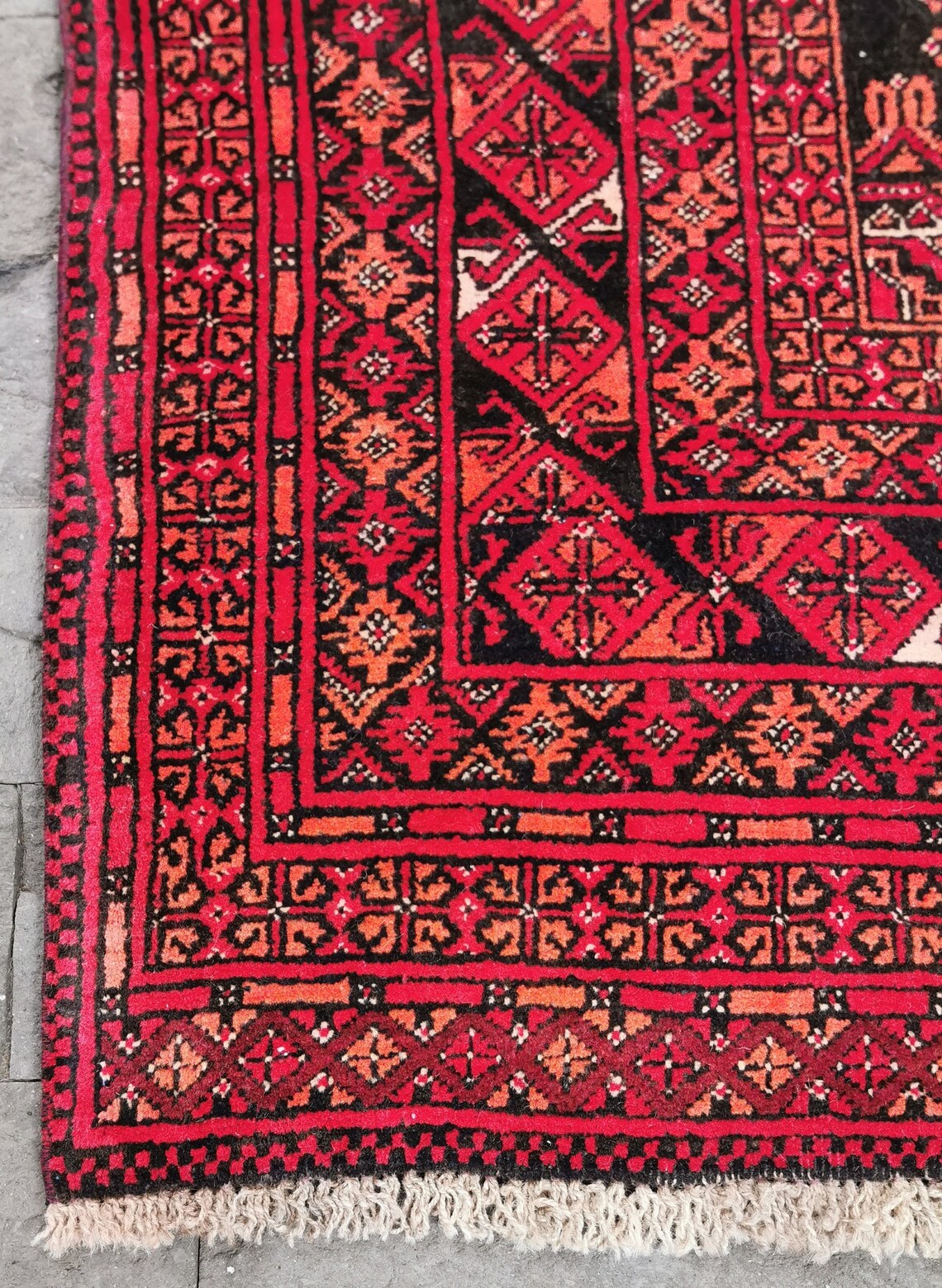 Red Persian Rug 3.4x6.8ft Runner Rug Oushak Rug Antique Etsy