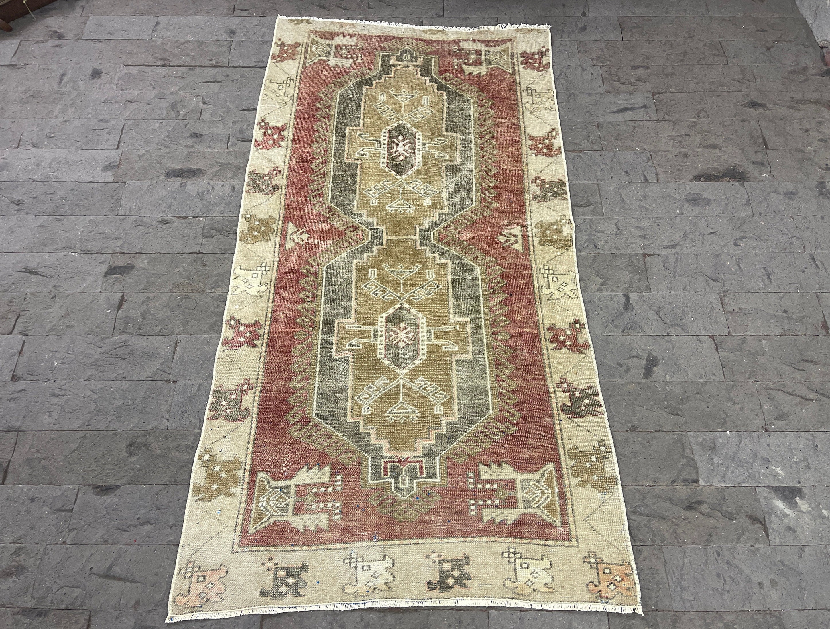 tapis Red Runner, 3.1x5.9Ft,
