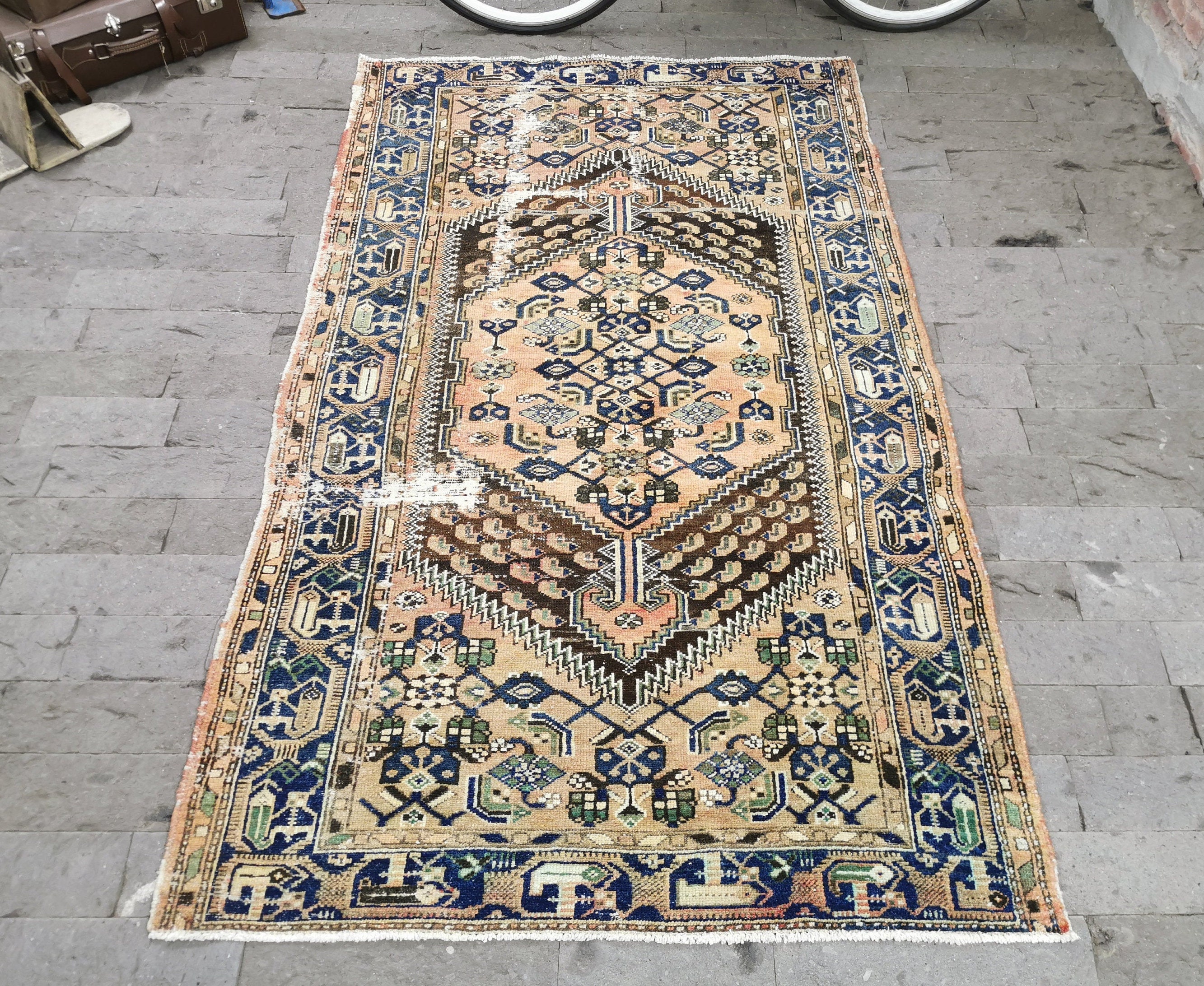 tapis Persan Rose, tapis