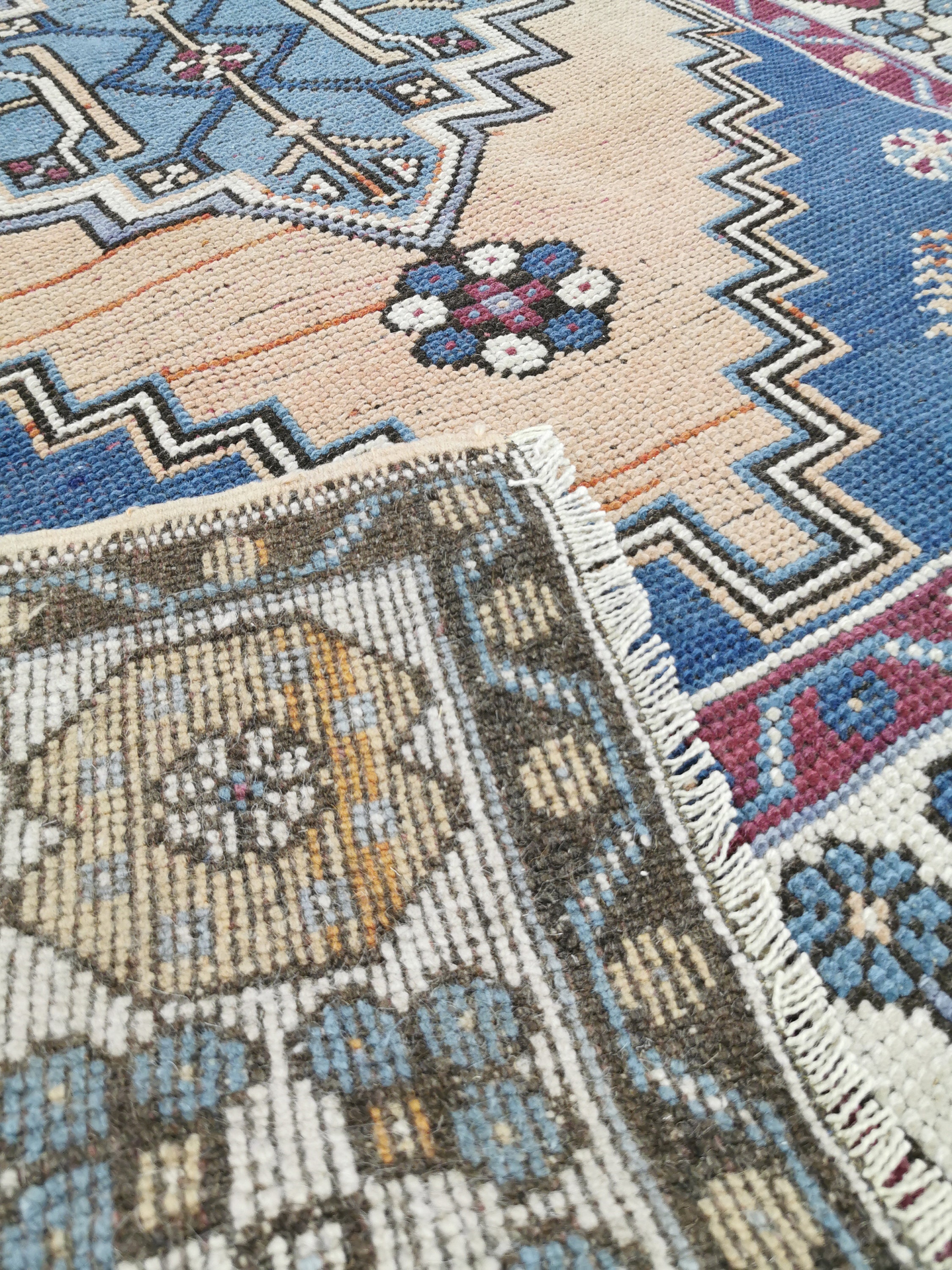 Yellow Runner Rug / 4.2x7ft / Oushak Area Rug / Yellow Runner Etsy