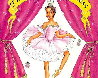 Personalized Children's Book - Ballerina Princess Ethnic