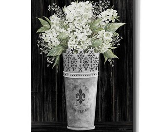Acrylic Glass Wall Art 'punched Tin Floral I' by Cindy Jacobs - Etsy