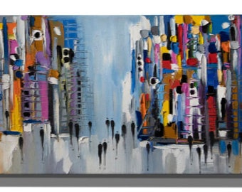 Charming City by Ekaterina Ermilkina, Canvas Wall Art