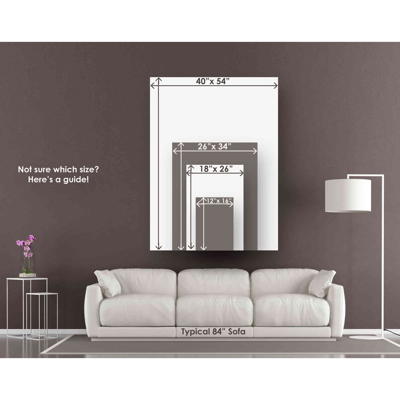 Giclee Canvas Wall Art /'Vintage NY Brooklyn Bridge/' by Michael Mullan